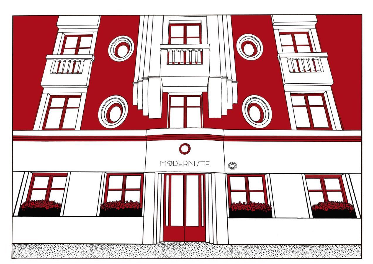 Hotel Moderniste Paris Exterior foto